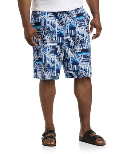 Robert Graham Big & Tall Makua Shorts - Blue