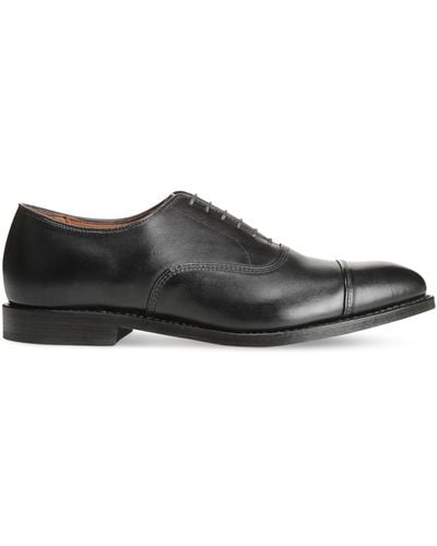 Allen Edmonds Big & Tall Park Avenue Cap-toe Oxford Shoes - Black