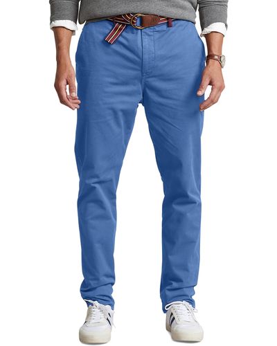 Polo Ralph Lauren Big & Tall Stretch Chino Pants - Blue