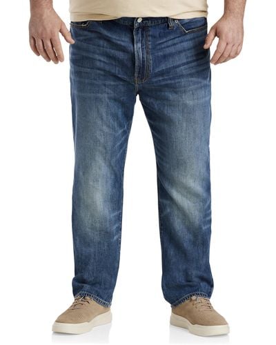 Lucky Brand Big & Tall Henderson Athletic Fit Jeans - Blue