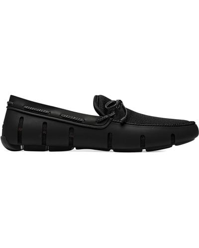 Swims Big & Tall Braided Lace Loafers - Black