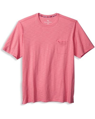 Tommy Bahama Big & Tall Bali Beach Crew T-shirt - Pink