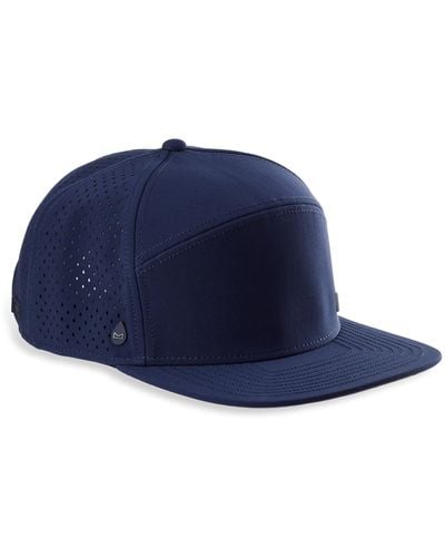 Melin Big & Tall Hydro Trenches Icon Flat Cap - Blue