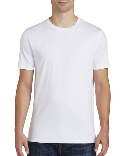 Robert Barakett Big & Tall Georgia Jersey T-shirt - White