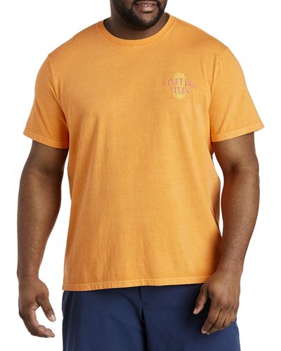 Vineyard Vines Big & Tall Life Is Sweet T-shirt - Orange