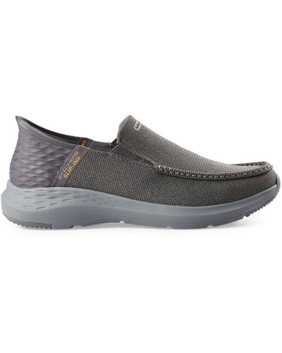 Skechers Big & Tall Parsons Slip-ons - Gray