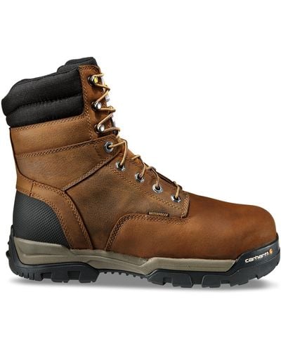 Carhartt Big & Tall 8 & Quot Ground Force Work Boots - Brown