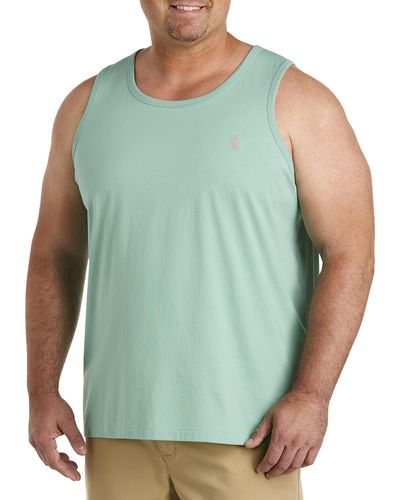 Polo tank tops top big and tall