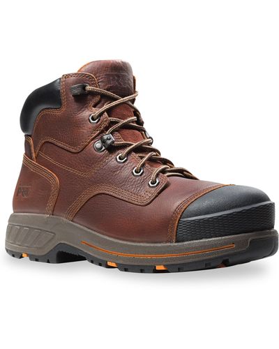 Timberland Big & Tall Timberland 6 & Quot Pro Helix Composite Toe Safety Work Boots - Multicolor
