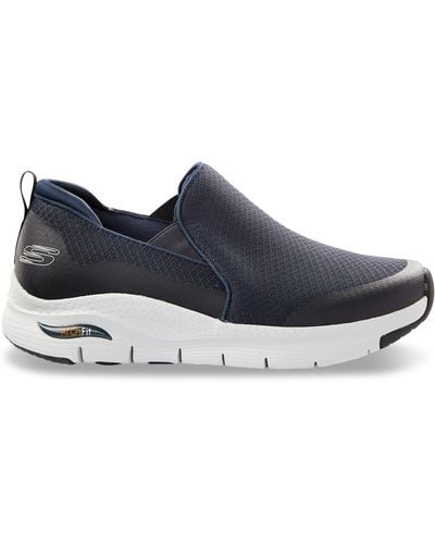 Skechers Big & Tall Arch Fit Banlin Slip-ons - Blue