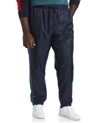 Nautica Big & Tall Colorblock Sweatpants - Blue