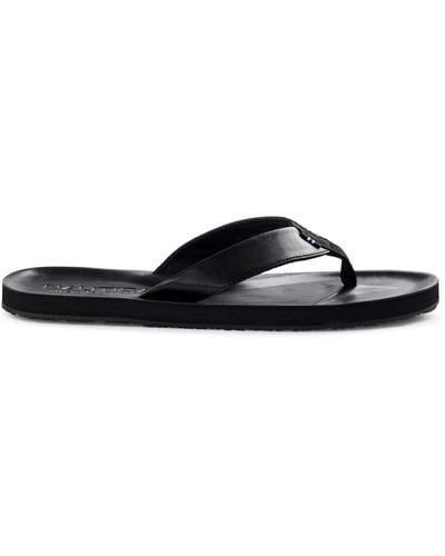 Nautica Big & Tall Thong Sandals - Black