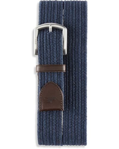 Polo Ralph Lauren Big & Tall Braided Stretch Belt - Blue