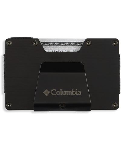 Columbia Big & Tall Rfid Hard Case Wallet - Black