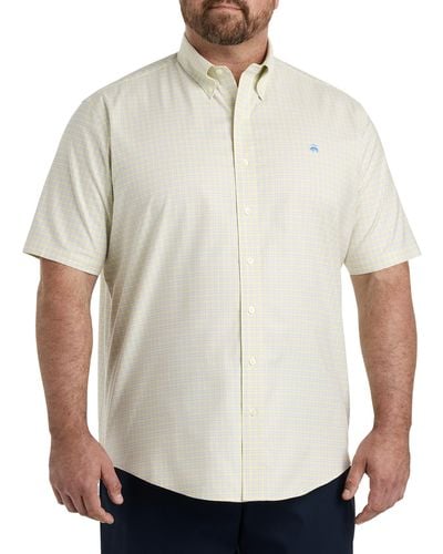 Brooks Brothers Big & Tall Non-iron Oxford Sport Shirt - White