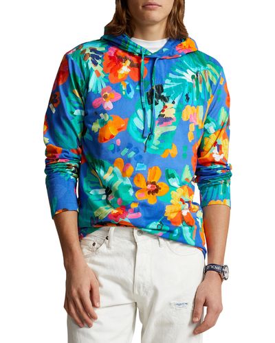 Polo Ralph Lauren Big & Tall Big Pony Coloblocked Mesh Polo Shirt - Multicolor