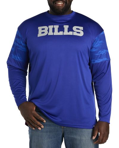 Nfl Big & Tall Long-sleeve Graphic Tee - Blue