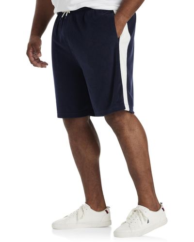 Nautica Big & Tall Terry Shorts - Blue