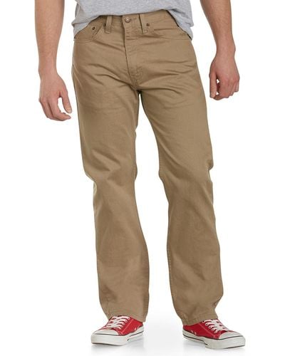 Levi's Big & Tall 559 5-pocket Twill Pants - Multicolor