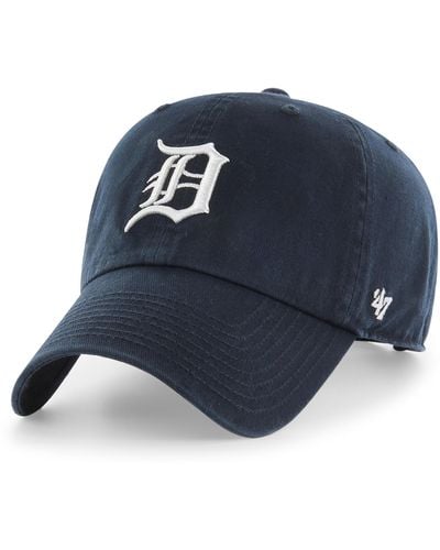 '47 Big & Tall ' Mlb Extended Size Clean Up Baseball Cap - Blue