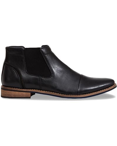 Deer Stags Big & Tall Argos Chelsea Boots - Black