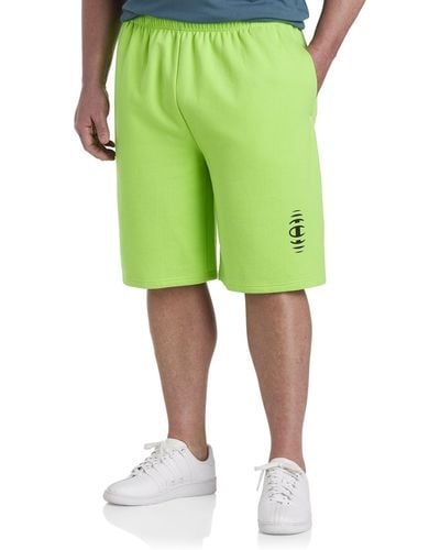 Champion Big & Tall C Logo Shorts - Green