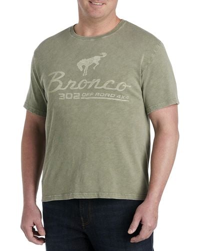 Lucky Brand Big & Tall Ford Bronco Graphic Tee - Green
