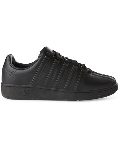 K-swiss Big & Tall Classic Vn Sneakers - Black