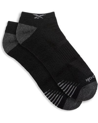 Reebok Big & Tall Vector 2-pk Low-cut Socks - Black