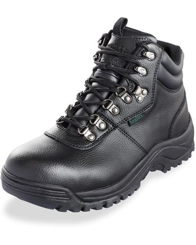 Propet Big & Tall Propet Shield Walker Safety Boots - Black