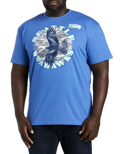 Nfl Big & Tall Sporting Chance Graphic Tee - Blue