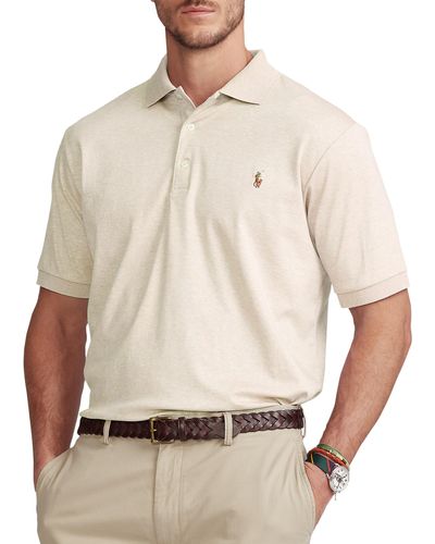 Polo Ralph Lauren Big & Tall Polo Shirt - Natural