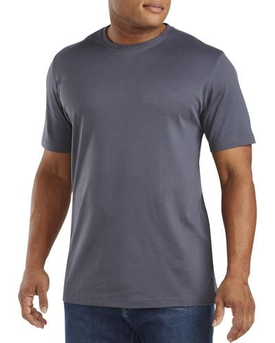 Robert Barakett Big & Tall Georgia Jersey T-shirt - Gray