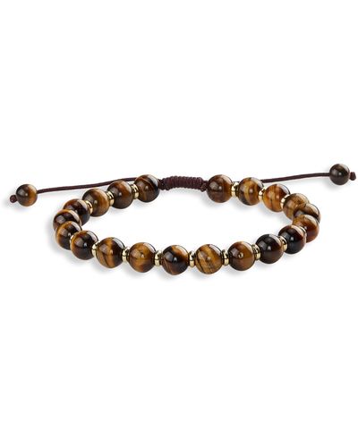 Link Up Big & Tall Pull Cord Bracelet - Brown