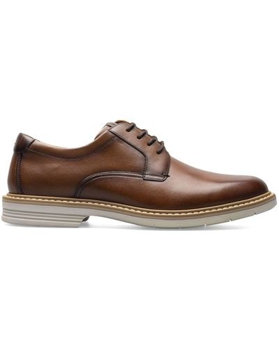 Florsheim Big & Tall Norwalk Plain Toe Oxford Shoes - Brown