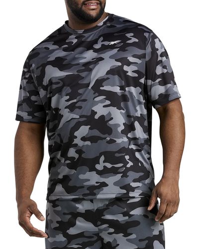 Reebok Big & Tall Speedwick Camo T-shirt - Multicolor