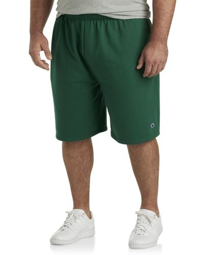 Champion Big & Tall Retro-inspired Fleece Shorts - Green