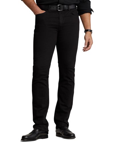 Polo Ralph Lauren Big & Tall Hudson Relaxed Stretch Jeans - Black