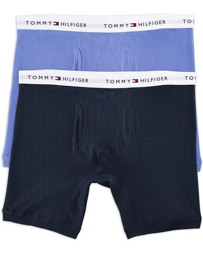 Tommy Hilfiger Underwear Multipack Cotton Classics Boxer Briefs - Blue