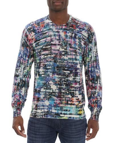 Robert Graham Big & Tall Color Dealer Sweater - Multicolor