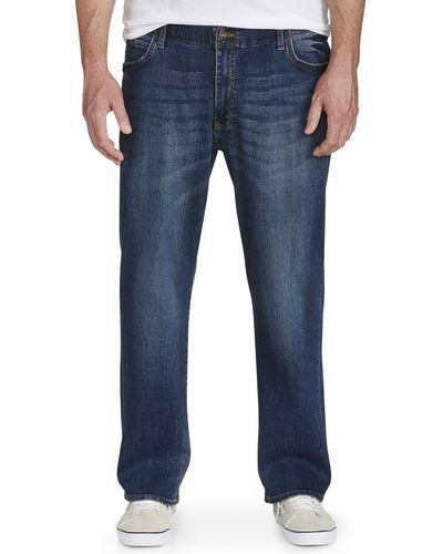 Lee Jeans Performance Series Extreme Motion Straight Fit Tapered Leg Jean - Blue