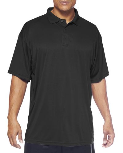 Champion Big & Tall Performance Polo Shirt - Black