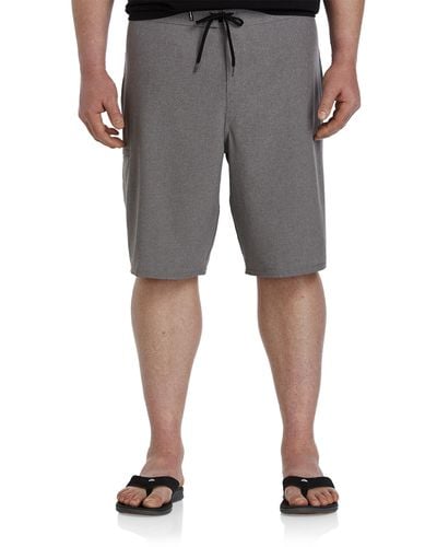 O'neill Sportswear Big & Tall Hyperfreak Solid Boardshorts - Gray