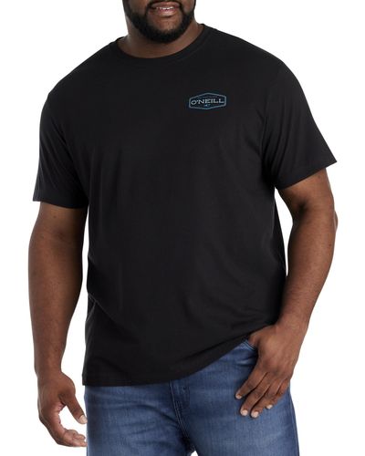 O'neill Sportswear Big & Tall Spare Parts Graphic Tee - Black