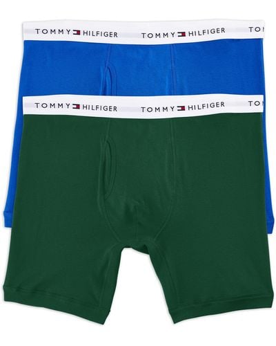 Tommy Hilfiger Underwear Multipack Cotton Classics Boxer Briefs - Green