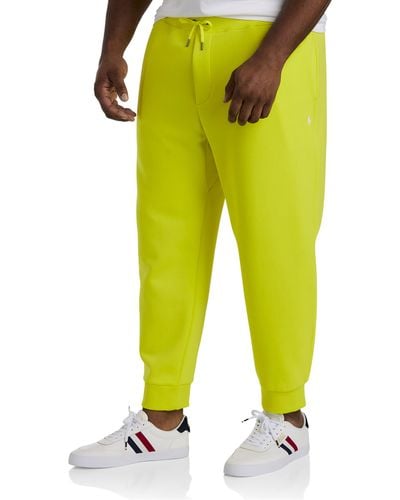 Polo Ralph Lauren Big & Tall Double-knit Tech Sweatpants - Yellow