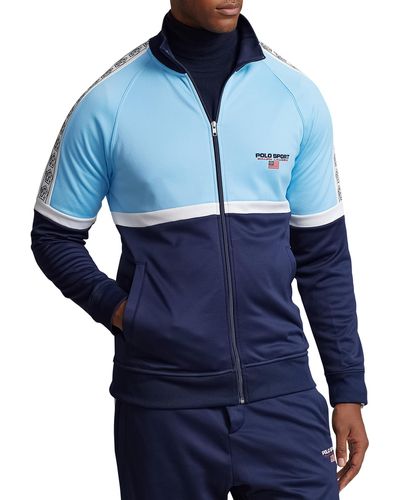 Polo Ralph Lauren Big & Tall Sport Fleece Track Pants in Blue for Men