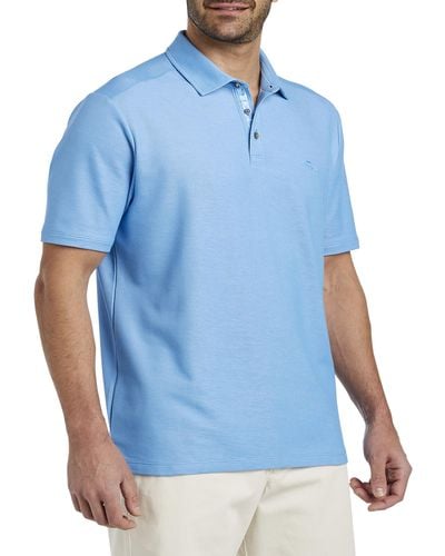 Tommy Bahama Big & Tall San Aria Polo Shirt - Blue