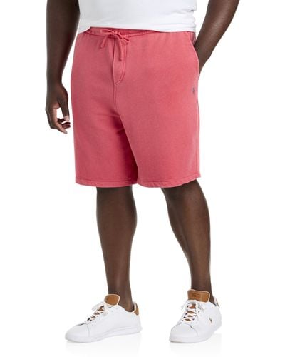 Polo Ralph Lauren Big & Tall Spa Terry Shorts - Pink