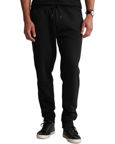 Polo Ralph Lauren Big & Tall Double-knit Tech Sweatpants - Black